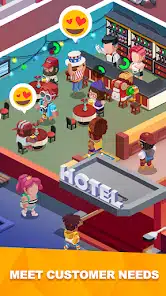 تحميل لعبة Sim Hotel Tycoon: Tycoon Games للاندرويد والايفون 2025 اخر اصدار مجانا