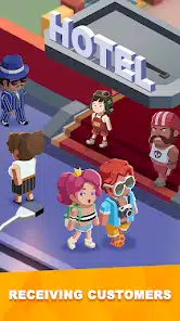 تحميل لعبة Sim Hotel Tycoon: Tycoon Games للاندرويد والايفون 2025 اخر اصدار مجانا