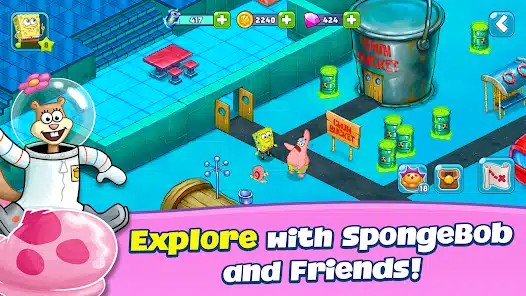 تحميل لعبة SpongeBob Adventures In A Jam مهكرة للاندرويد والايفون 2025 اخر اصدار مجانا