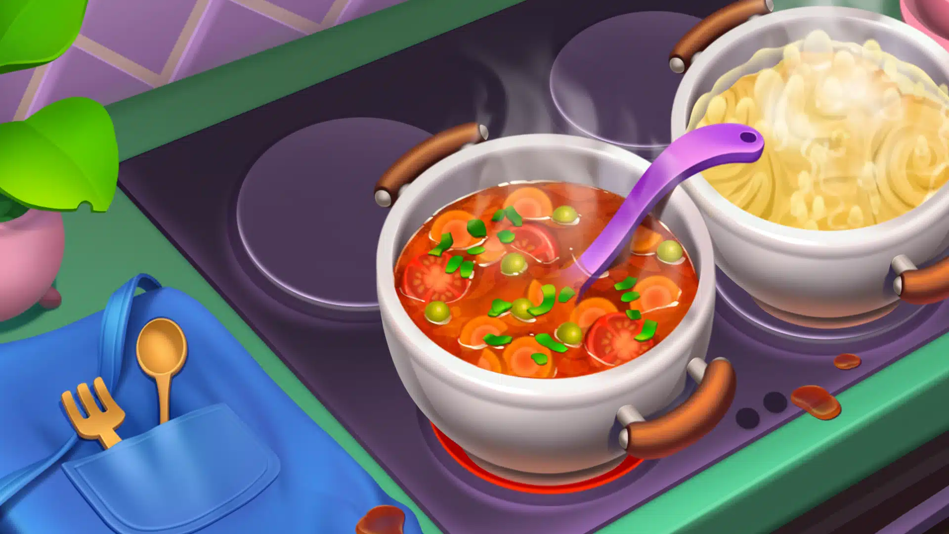 تحميل لعبة Cooking Rage - Restaurant Game مهكرة للاندرويد والايفون 2025 اخر اصدار مجانا