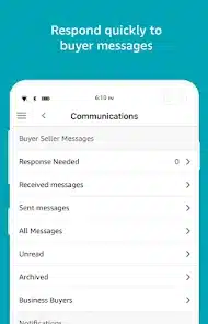 تحميل تطبيق أمازون للبائع Amazon Seller للاندرويد والايفون 2025 اخر اصدار مجانا