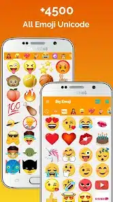 تحميل تطبيق Big Emoji WASticker للاندرويد والايفون 2025 اخر اصدار مجانا