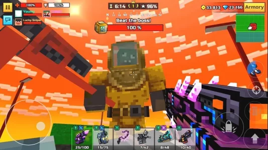 تحميل لعبة Pixel Gun 3D مهكرة Apk للاندرويد والايفون 2025 اخر اصدار مجانا