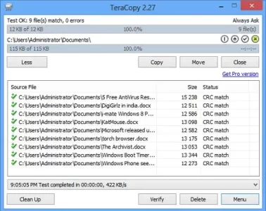 تحميل برنامج تيرا كوبي Tera Copy 2025 لتسريع نقل الملفات للكمبيوتر