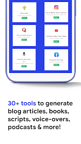 تحميل تطبيق Writecream AI Content Writer لكتابة المحتوى بالذكاء الاصطناعي 2025 اخر اصدار مجانا