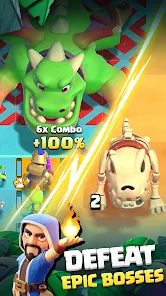 تحميل لعبة Clash Quest مهكرة للاندرويد 2025 اخر اصدار مجانا