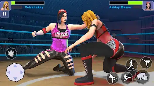 تحميل لعبة Bad Girls Wrestling Game مهكرة Apk للاندرويد والايفون 2025 اخر اصدار مجانا