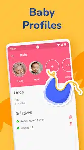 تحميل تطبيق Baby: Breastfeeding Tracker مهكر Apk للاندرويد والايفون 2025 اخر اصدار مجانا