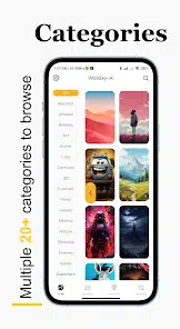 تحميل تطبيق Ai Wallpapers Wallaxy مهكر Apk للاندرويد والايفون 2025 اخر اصدار مجانا