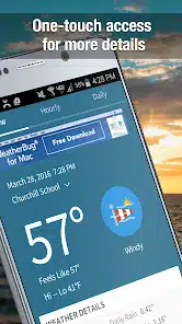 تحميل تطبيق WeatherBug مهكر Apk للاندرويد والايفون 2025 اخر اصدار مجانا