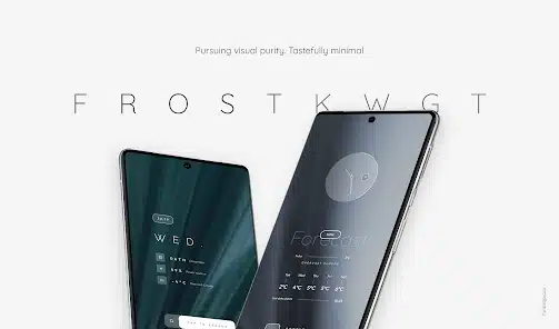 تحميل تطبيق Frost KWGT Apk للاندرويد والايفون 2025 اخر اصدار مجانا