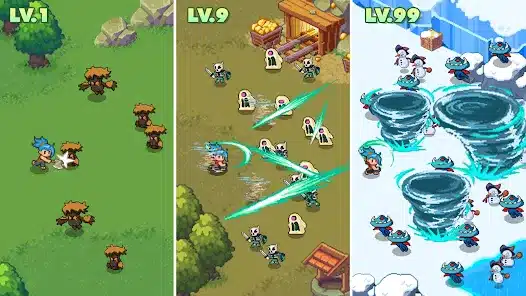 تحميل لعبة Guardian War: RPG Pixel Games مهكرة للاندرويد والايفون 2025 اخر اصدار مجانا