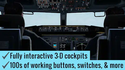 تحميل لعبة X-Plane Flight Simulator للاندرويد والايفون 2025 اخر اصدار مجانا