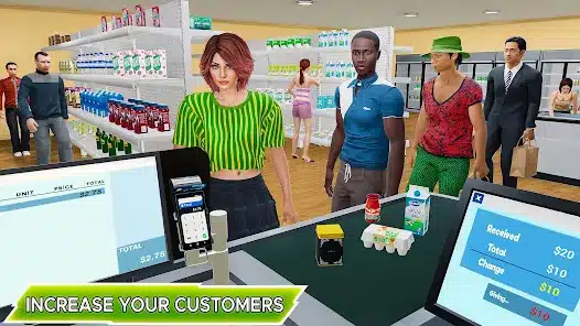 تحميل لعبة Store Management Simulator Apk محاكي السوبر ماركت للاندرويد والايفون 2025 اخر اصدار مجانا