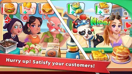 تحميل لعبة Rising Super Chef مهكرة Apk للاندرويد والايفون 2025 اخر اصدار مجانا