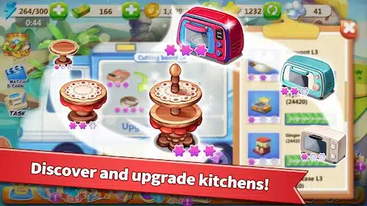 تحميل لعبة Rising Super Chef مهكرة Apk للاندرويد والايفون 2025 اخر اصدار مجانا