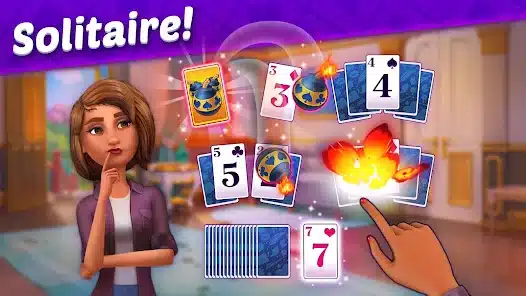 تحميل لعبة Solitaire Story - Ava's Manor مهكرة للاندرويد والايفون 2025 اخر اصدار مجانا