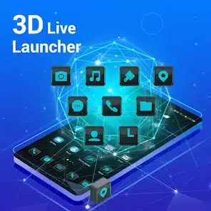 تحميل تطبيق 3D Live Launcher Prime للاندرويد والايفون 2025 اخر اصدار مجانا