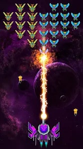 تحميل لعبة Galaxy Attack Alien Shooter مهكرة Apk للاندرويد والايفون 2025 اخر اصدار مجانا