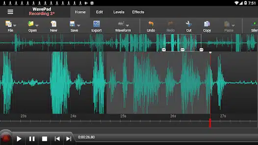 تحميل تطبيق WavePad Audio Editor مهكر Apk للاندرويد والايفون 2025 اخر اصدار مجانا