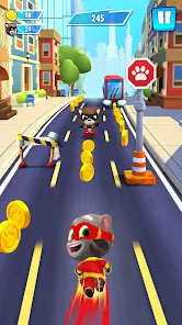 تحميل لعبة Talking Tom Hero Dash مهكرة Apk للاندرويد والايفون 2025 اخر اصدار مجانا