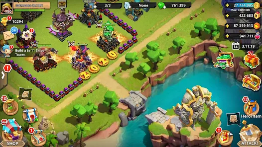 تحميل لعبة Clash of Lords 2 مهكرة Apk للاندرويد والايفون 2025 اخر اصدار مجانا