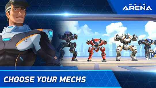 تحميل لعبة Mech Arena مهكرة Apk للاندرويد والايفون 2025 اخر اصدار مجانا