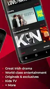 تحميل تطبيق RTÉ Player للاندرويد والايفون 2025 اخر اصدار مجانا