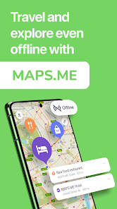 تحميل برنامج MAPS ME مهكر Apk للاندرويد والايفون 2025 اخر اصدار مجانا