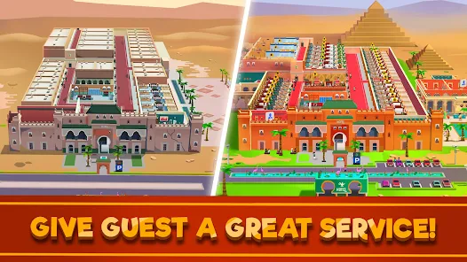 تحميل لعبة Hotel Empire Tycoon مهكرة للاندرويد والايفون 2025 اخر اصدار مجانا