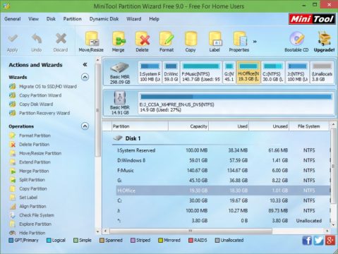 تحميل برنامج تقسيم الهارد ديسك MiniTool Partition Wizard للكمبيوتر بدون فورمات 2025 لجميع الويندوز