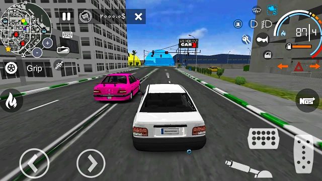 تحميل لعبة سباق السيارات Sport car 3 Taxi & Police apk + obb للاندرويد اخر اصدار مجانا