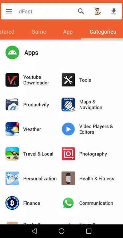 تحميل تطبيق dFast App Apk الاصلي لتحميل الالعاب والتطبيقات المهكرة 2025 اخر اصدار مجانا