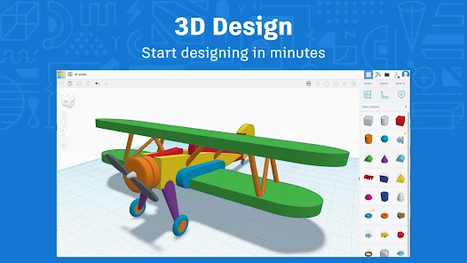 تحميل تطبيق تينكر كاد عربي Tinkercad Arabic للاندرويد والايفون 2025 اخر اصدار مجانا