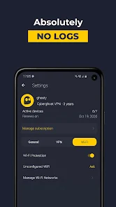 تحميل برنامج Cyberghost Vpn مهكر Apk للاندرويد والايفون 2025 اخر اصدار مجانا