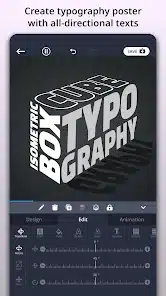 تحميل تطبيق TENADA: 3D Animated Text Art للاندرويد والايفون 2025 اخر اصدار مجانا