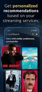 تحميل تطبيق JustWatch مهكر Apk للاندرويد والايفون 2025 اخر اصدار مجانا