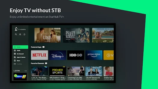 تحميل برنامج StarHub TV+ للاندرويد والايفون 2025 اخر اصدار مجانا