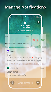 تحميل تطبيق iNotify – iOS Lock Screen مهكر Apk للاندرويد والايفون 2025 اخر اصدار مجانا