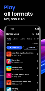 تحميل تطبيق Nomad Music مهكر Apk للاندرويد والايفون 2025 اخر اصدار مجانا