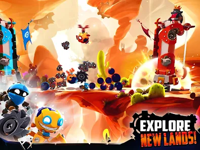 تحميل لعبة Badland Brawl مهكرة Apk للاندرويد والايفون 2025 اخر اصدار مجانا