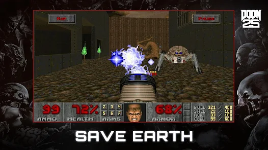 تحميل لعبة DOOM II مهكرة Apk للاندرويد والايفون 2025 اخر اصدار مجانا