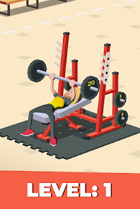 تحميل لعبة Idle Fitness Gym Tycoon مهكرة للاندرويد والايفون 2025 اخر اصدار مجانا