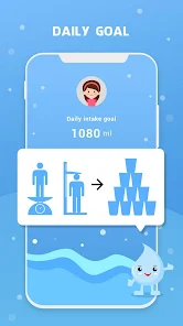 تحميل تطبيق Water Reminder – Remind Drink للاندرويد والايفون 2025 اخر اصدار مجانا