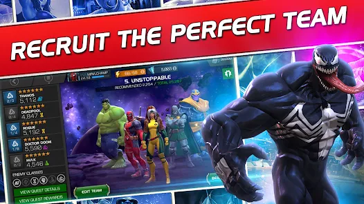 تحميل لعبة نزال الابطال الخارقين Marvel Contest of Champions مهكرة للاندرويد 2025 اخر اصدار مجانا