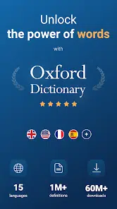 تحميل برنامج Oxford Dictionary of English Premium مهكر Apk للاندرويد والايفون 2025 اخر اصدار مجانا