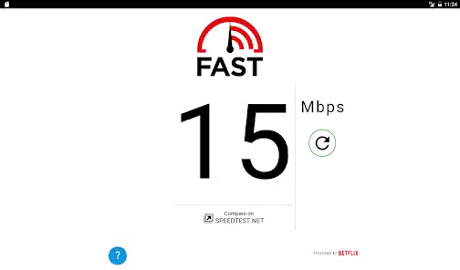 تحميل برنامج Fast Speed Test قياس سرعة النت الحقيقية اخر اصدار 2025 مجانا