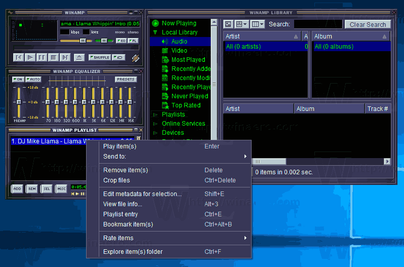 تحميل برنامج وين امب 2025 Winamp للكمبيوتر مجاناً