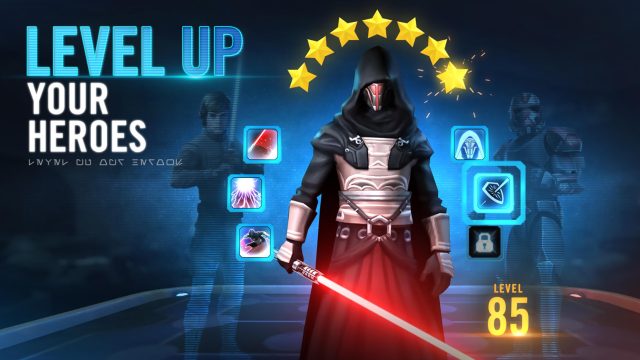 تحميل لعبة ستار وورز Star Wars Galaxy of Heroes APK للاندرويد والايفون 2025 اخر اصدار مجانا