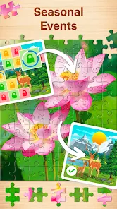 تحميل لعبة Jigsaw Puzzles مهكرة للاندرويد والايفون 2025 اخر اصدار مجانا